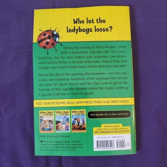 2 Book Bundle Nancy Drew and the Clue Crew Book Set of 2 #34 and #35 Vintage - Picture 7 of 12